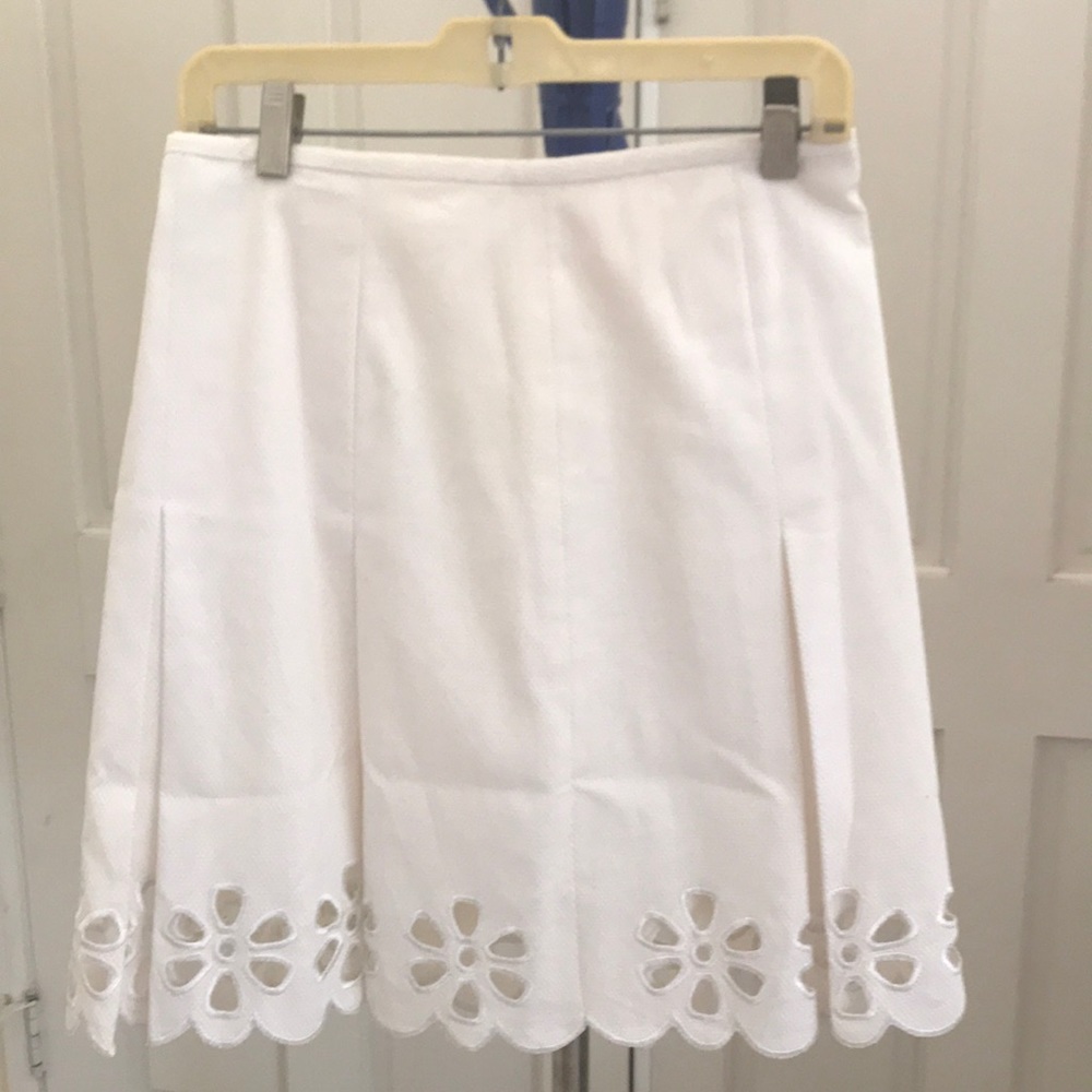 INC white skirt